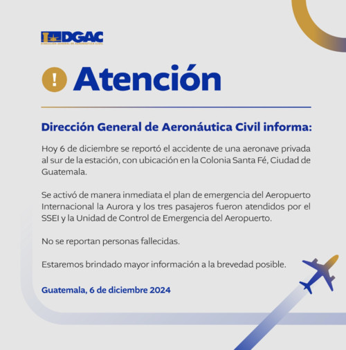 Hasta el momento, las autoridades no han brindado más detalles, pero se espera un informe oficial en las próximas horas.
