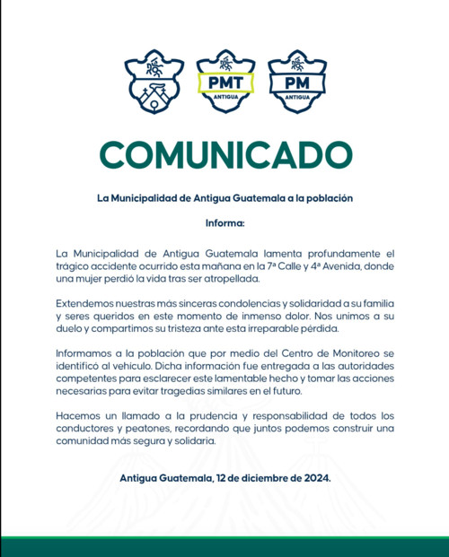La Policía Municipal de Tránsito (PMT) confirmó que la evidencia ya fue entregada a las autoridades competentes para proceder con las investigaciones.