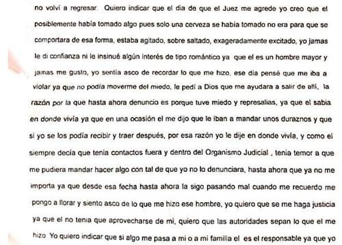 Detalles del abuso