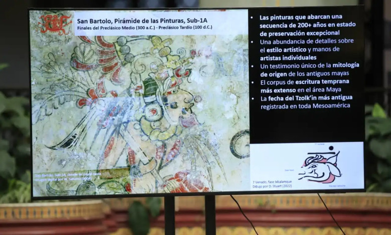 Investigadores del Proyecto Regional Arqueológico San Bartolo-Xultún identificaron por primera vez el nombre de un matemático y astrónomo maya en Petén.