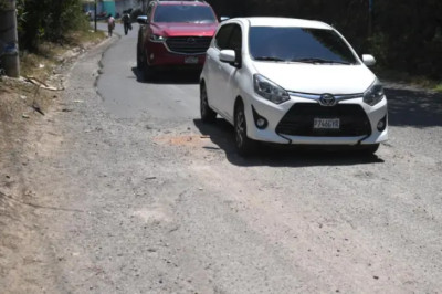 Carretera en San José Pinula paralizada por falta de pago, a pesar de aprobación presupuestaria del Congreso
