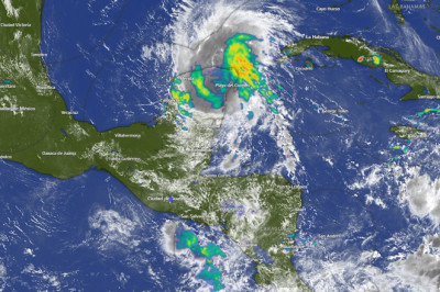 ¡Huracán Beryl llega a tierra! Así impactará a Guatemala este viernes
