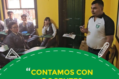 Contamos con docentes calificados