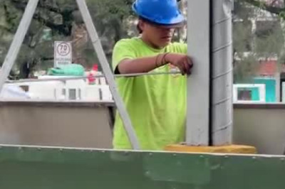 Inician trabajos para construir pasarela en el anillo periférico