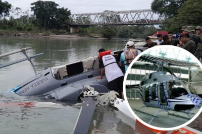 Helicóptero accidentado en Quiché estaba vinculado al expresidente Otto Pérez Molina