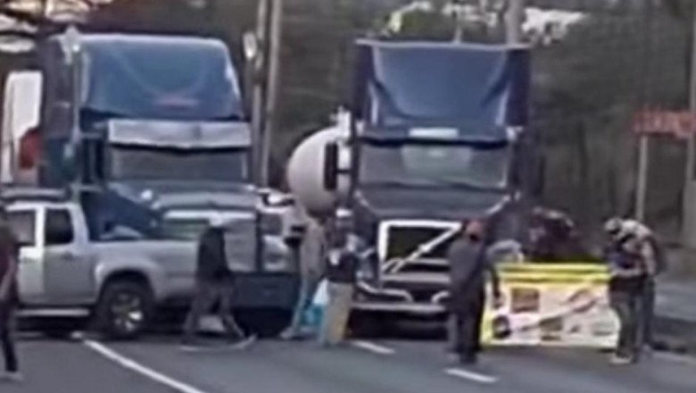 Transportistas bloquean varias carreteras del país en protesta por ...
