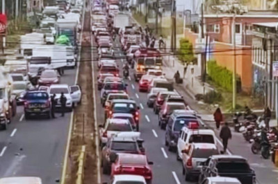 Tráiler impacta vehículos en cadena en la Interamericana tras accidente mortal