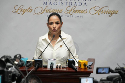 Leyla Lemus Asume Presidencia De La CC Con Promesas De Transparencia