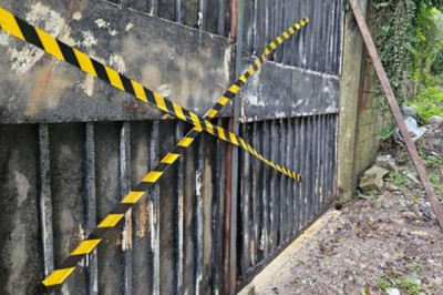 Evacúan viviendas tras derrumbe en carretera a El Salvador!