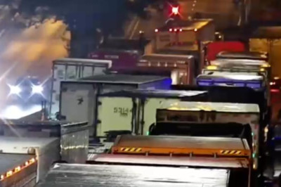 Accidente en ruta al Atlántico paraliza tránsito hasta el Anillo Periférico