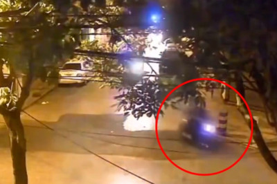 Cámara de vigilancia capta persecución y ataque armado en zona 1