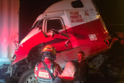 Cuádruple colisión en ruta al Atlántico deja un muerto y tres heridos