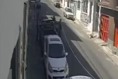 Cámaras captan asalto en zona 7 capitalina