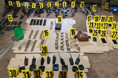 Desmantelan narcolaboratorio en San Marcos y decomisan arsenal, cocaína y más de Q1 millón