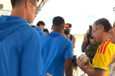 Polémica en Colombia: James Rodríguez habría ignorado a la hija de Gustavo Petro durante acto oficial