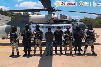 Arrestan a supuesto jefe regional de Los Chapitos en Sinaloa