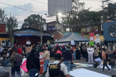 Protestas a favor de Mazariegos contrastan con rechazo mayoritario en la Usac
