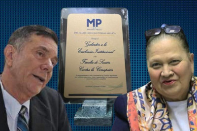 Destituyen a esposo de Consuelo Porras en el MP