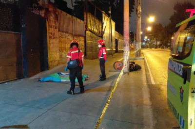 Motorista muere en accidente de tránsito en la calzada San Juan, zona 7