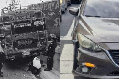 Capturan a conductor que provocó mortal accidente en zona 15