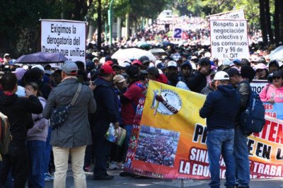 STEG y ANM convocan a manifestación este jueves en el Centro Histórico; estas son las vías afectadas
