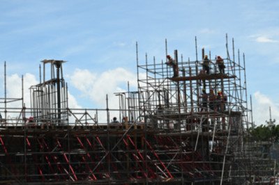 Avanza la fundición de la Estación 2 del AeroMetro, una de las piezas clave de la Línea 1