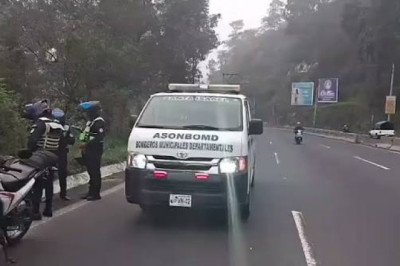 Hallan cadáver en una cuneta del km 23.8 de la ruta al Pacífico